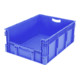 Bito Eurostapelbehälter XL Set / XL 86324 L800xB600xH320 mm, blau Etikett