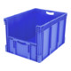 Bito Eurostapelbehälter XL Set / XL 86524 L800xB600xH520 mm, blau Etikett-1