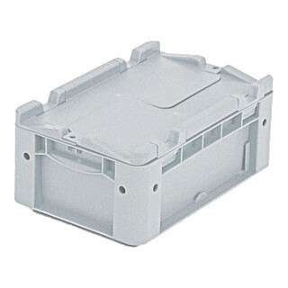 Bito Eurostapelbehälter XL Set XLD grau Deckel