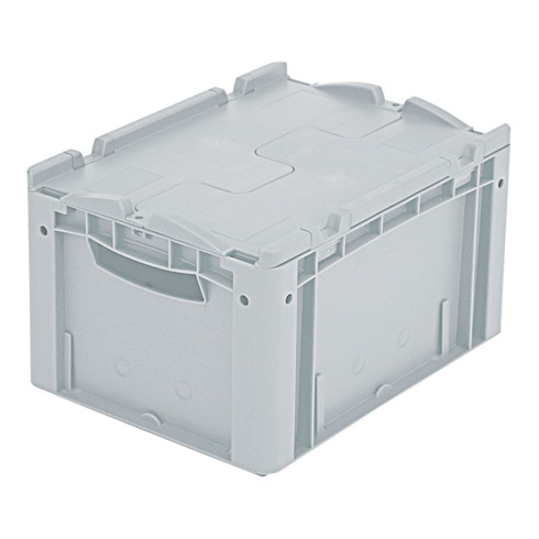 Bito Eurostapelbehälter XL Set / XLD43221 mit Deckel L400xB300H238 mm, grau