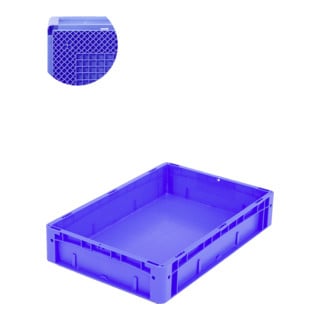 Bito Eurostapelbehälter XL mit Rippenboden RX blau 400 mm 600 mm