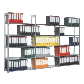 Bito Fachboden FBR Set mit Fachbodenträgern L1000xB600xH40 mm 100kg, lichtgrau