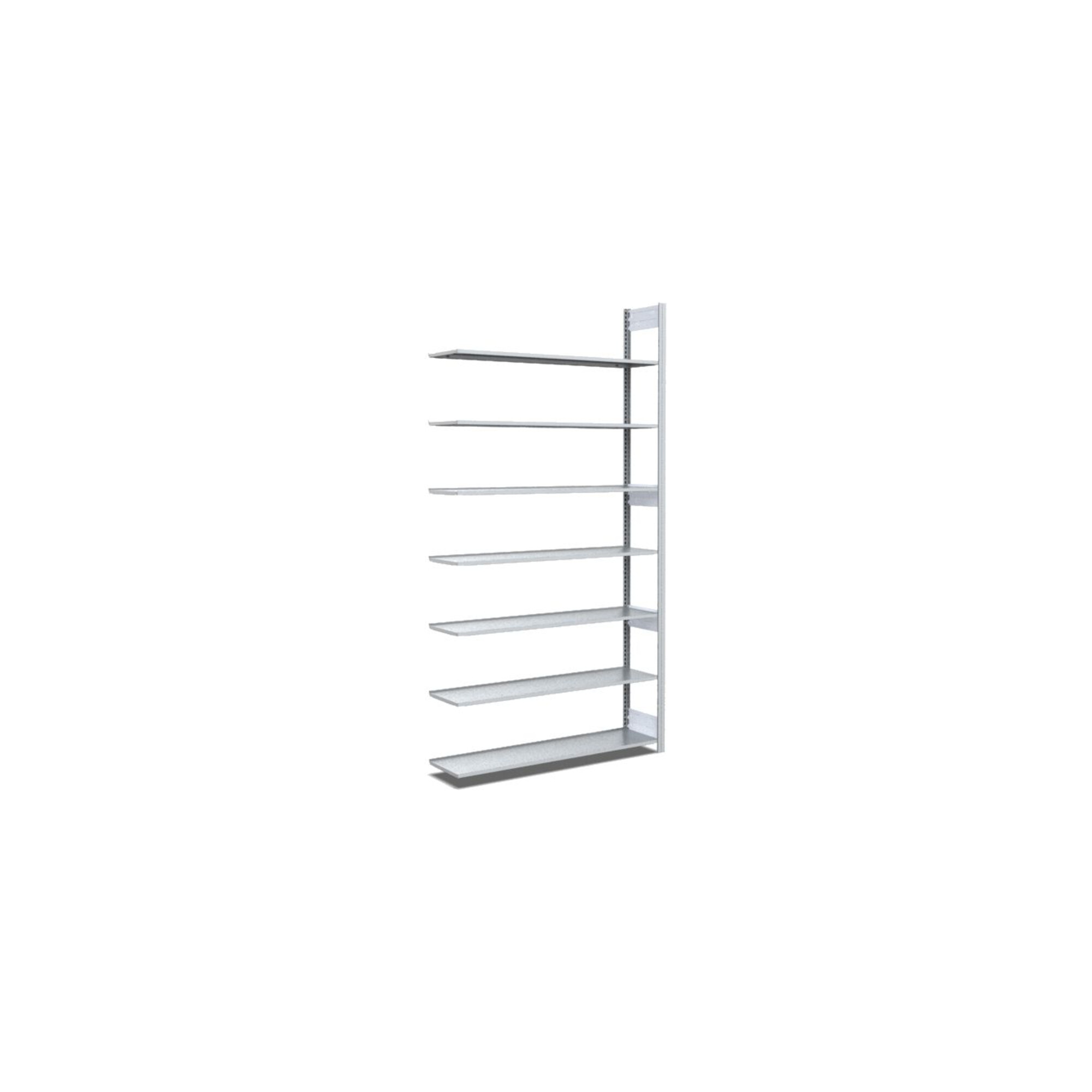 Bito Fachbodenregal / Archivregal Typ:EL L1008xH2500xT324 mm, Anbaufeld 70 kg
