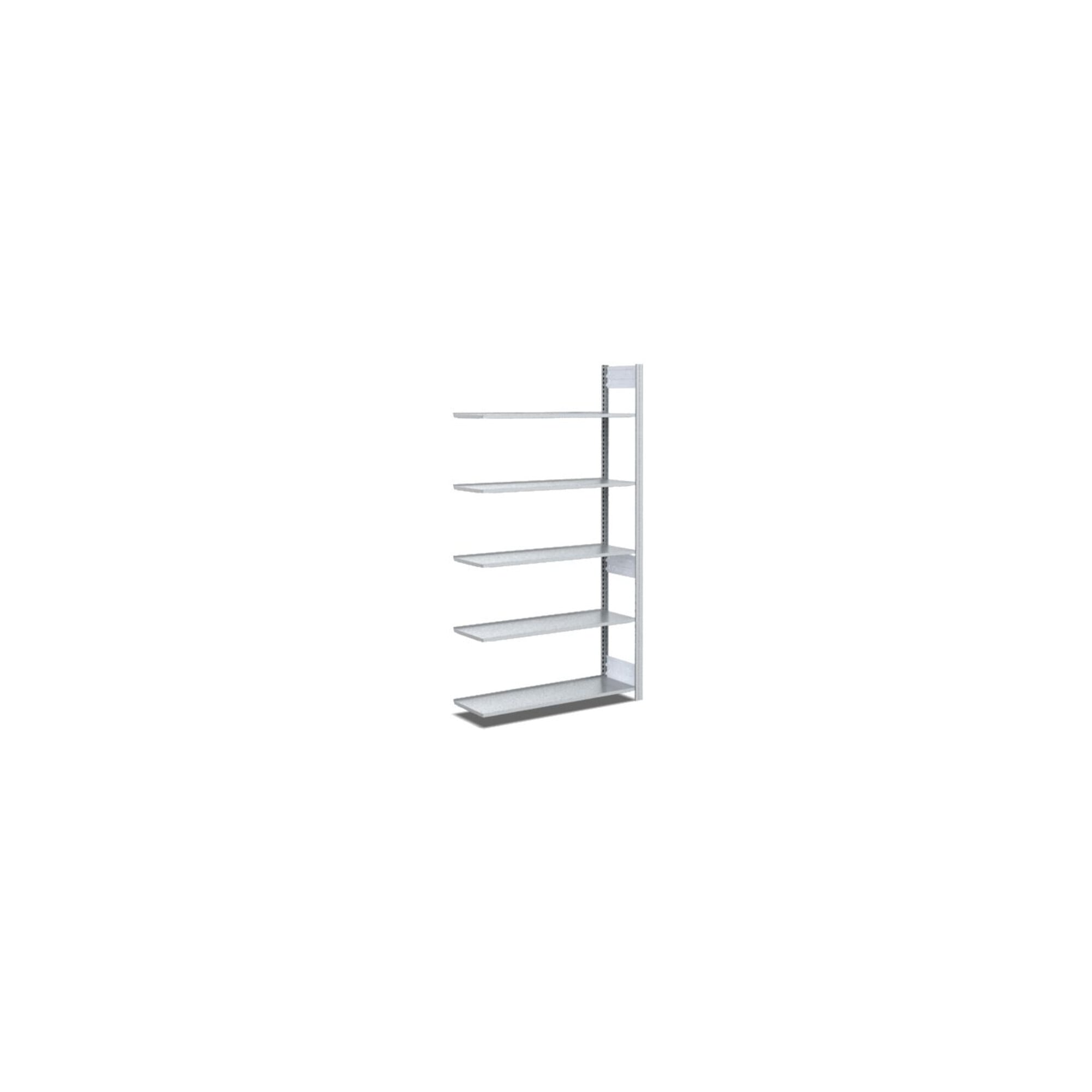 Bito Fachbodenregal / Archivregal Typ:EL L758xH1850xT324 mm, Anbaufeld 70 kg