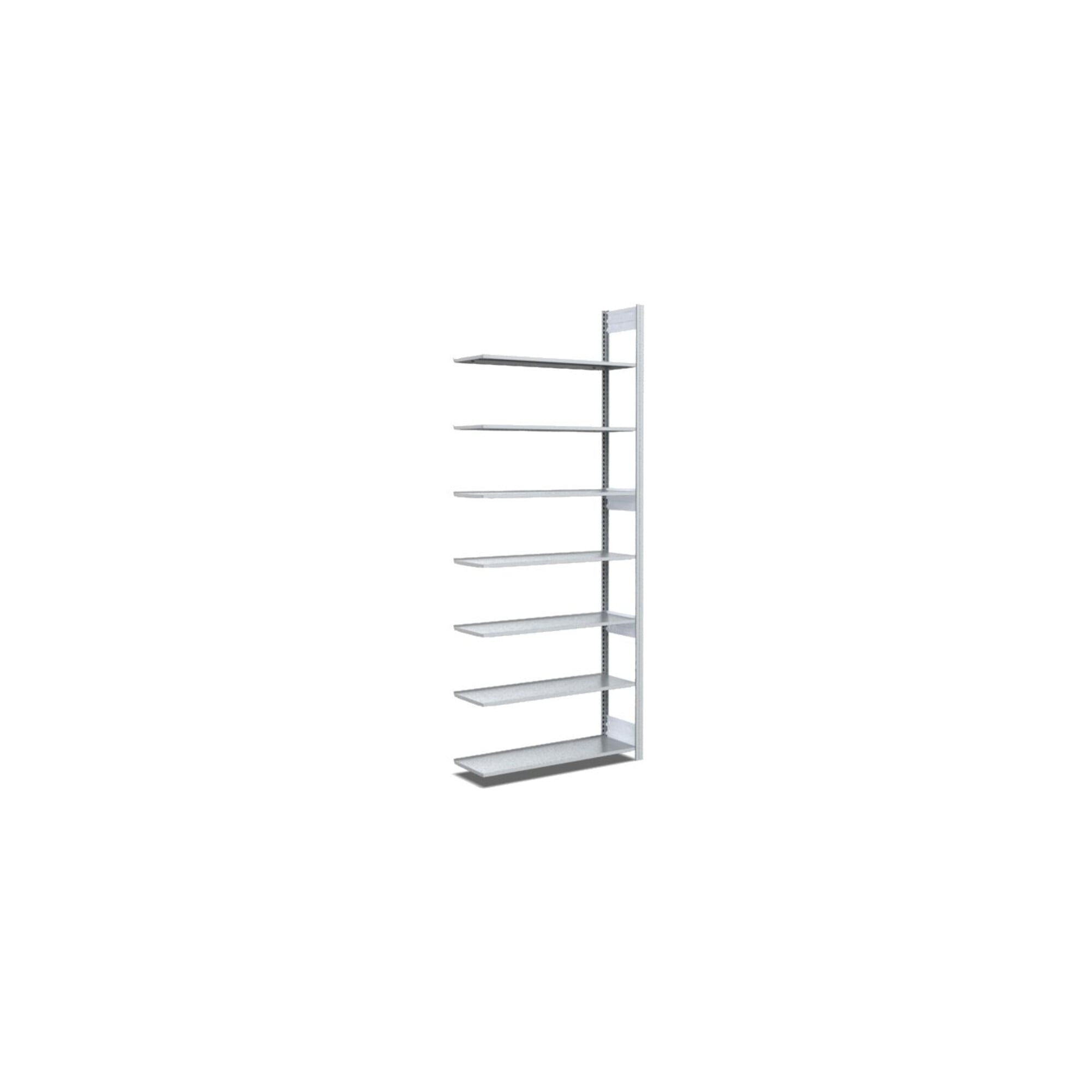 Bito Fachbodenregal / Archivregal Typ:EL L758xH2500xT324 mm, Anbaufeld 70 kg