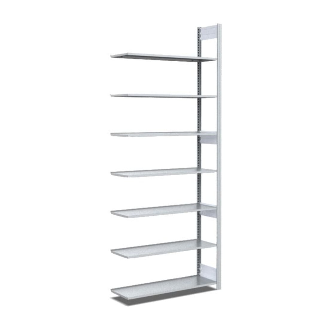 Bito Fachbodenregal / Archivregal Typ:EL L758xH2500xT324 mm, Anbaufeld 70 kg