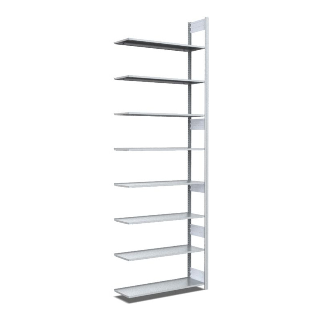 Bito Fachbodenregal / Archivregal Typ:EL L758xH3000xT324 mm, Anbaufeld 70 kg