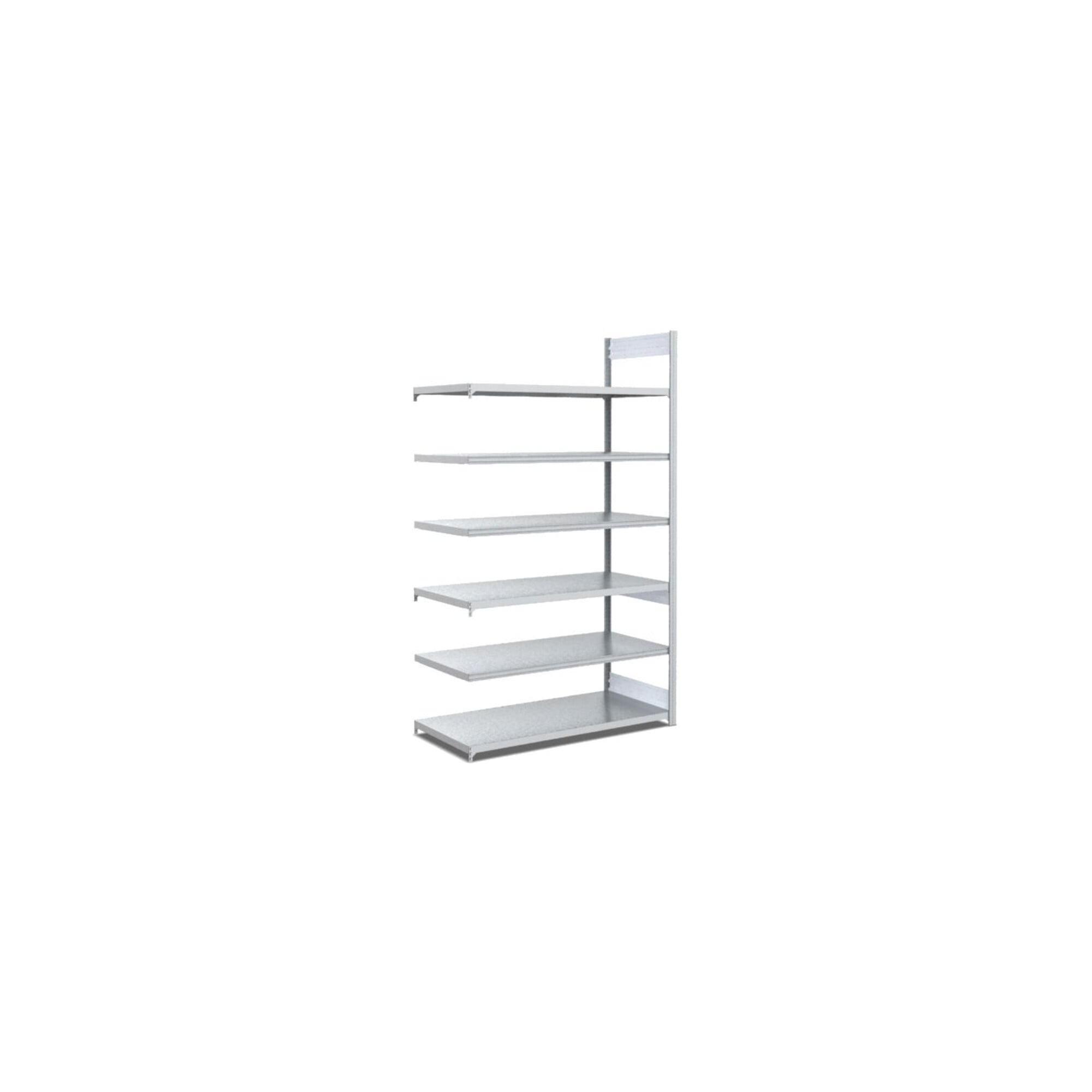Bito Fachbodenregal / Archivregal zweiseitige Nutzung L1008xH2200xT624 mm, Anbaufeld 100 kg
