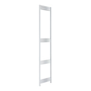 Bito Stützrahmen FBR Set Stützenverbinder unmontiert PA-Niet Lichtgrau (RAL 7035)