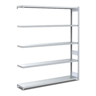 Bito Fachbodenregal Typ L, Anbaufeld 40mm, Boden Set, 100kg, verzinkt