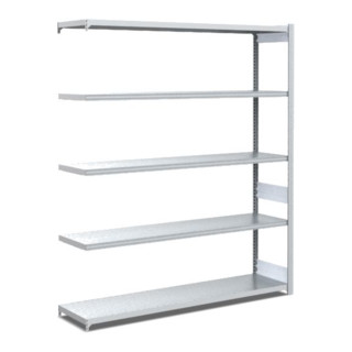 Bito Fachbodenregal Typ L, Anbaufeld 40mm, Boden Set, 100kg, verzinkt