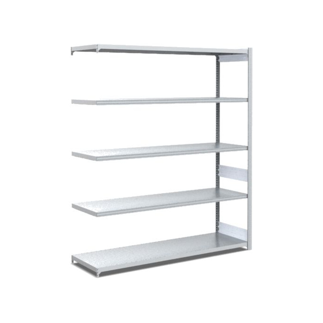 Bito Fachbodenregal Typ:L L1308xH2000xT524 mm, Anbaufeld 100 kg verzinkt