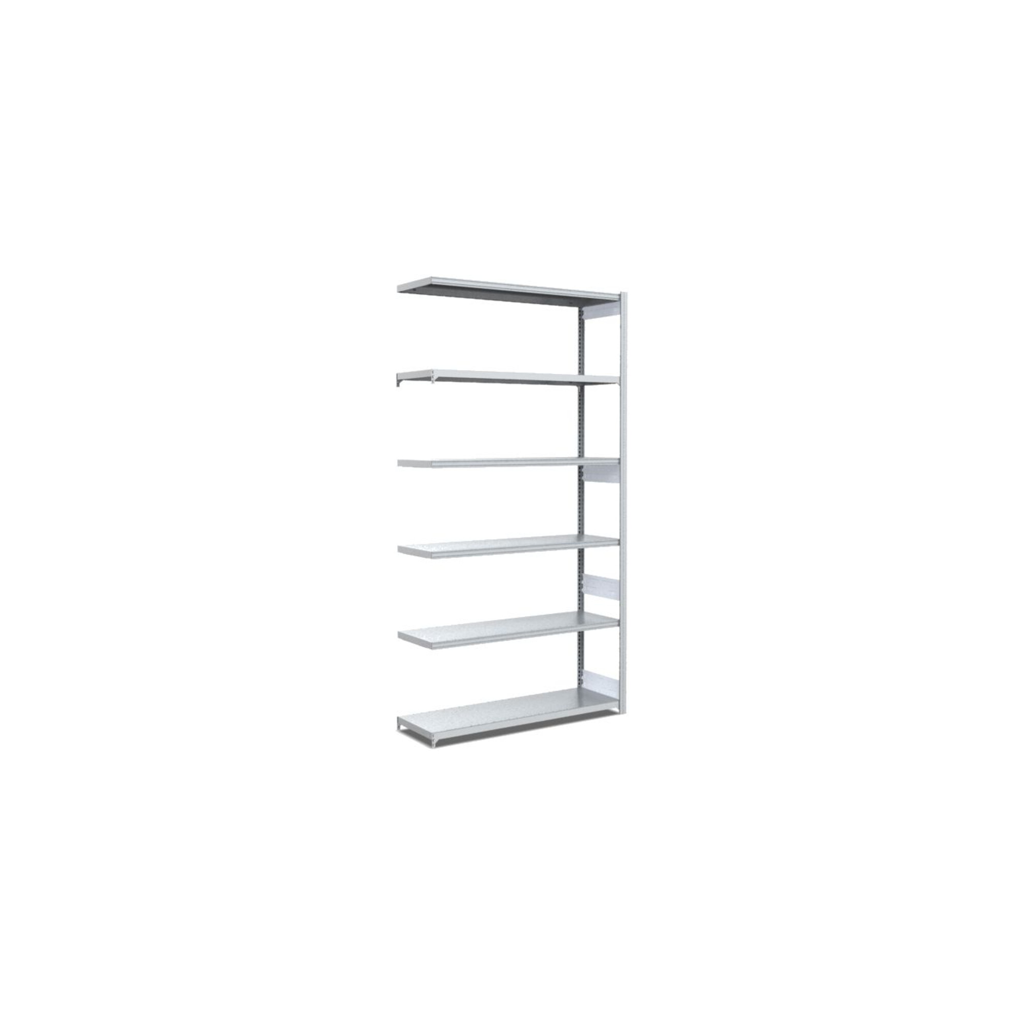 Bito Fachbodenregal Typ:M L1008xH2500xT424 mm, Anbaufeld 200 kg verzinkt