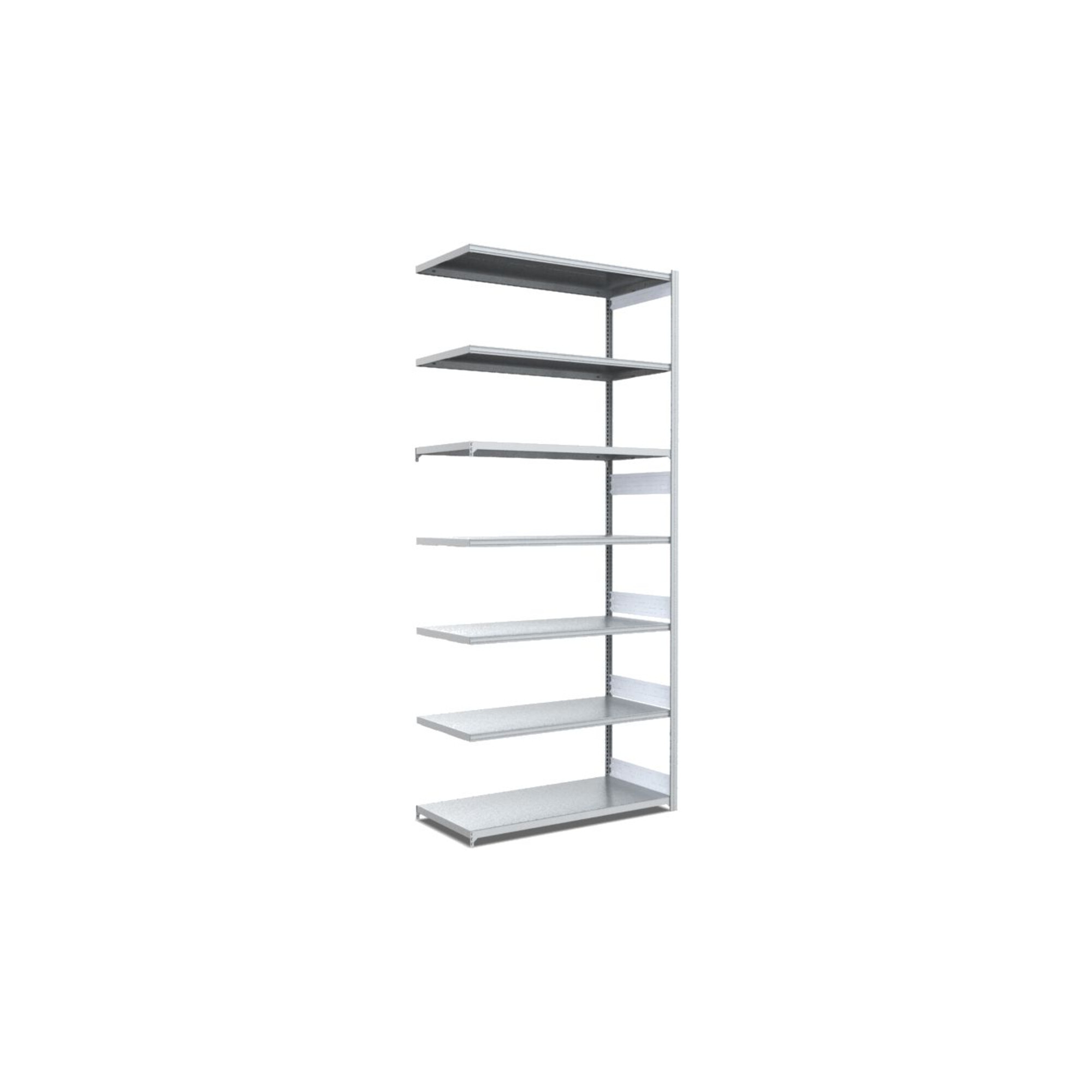 Bito Fachbodenregal Typ:M L1008xH3000xT624 mm, Anbaufeld 200 kg verzinkt