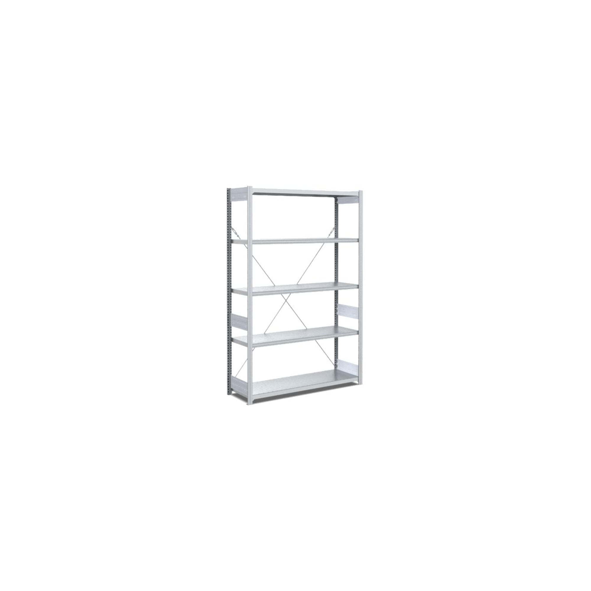 Bito Fachbodenregal Typ:M L1058xH2000xT424 mm, Grundfeld 200 kg verzinkt