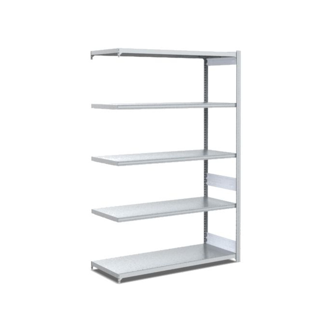 Bito Fachbodenregal Typ:S L1008xH2000xT524 mm, Anbaufeld 300 kg verzinkt