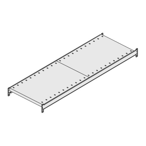 Bito Fachebene Großfachregal Set / Fachboden, verzinkt