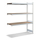 Grand rayonnage Bito, ensemble de baies supplémentaires, panneaux d'aggloméré, 350 kg, 3 niveaux, RAL 7035 gris clair-1