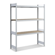 Ensemble de base pour baie de grande étagère Bito, 350 kg, 3 niveaux, galvanisé