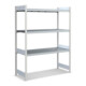 Bito Large Shelf Base Set, 350kg, 3 niveaux, RAL 7035 Gris clair-1