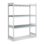 Bito Large Shelf Base Set, 350kg, 3 niveaux, RAL 7035 Gris clair