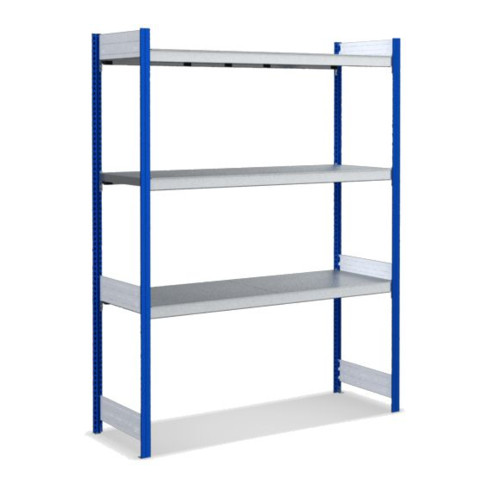 Bito Großfachregal Grundfeld Set, FachbodenRAL 5010 Enzianblau