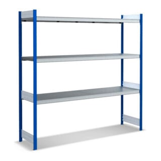 Bito Großfachregal Grundfeld Set, FachbodenRAL 5010 Enzianblau