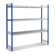 Bito Großfachregal Grundfeld Set, FachbodenRAL 5010 Enzianblau