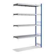 Bito Großfachregal Grundfeld Set, Fachboden, RAL 5010 Enzianblau