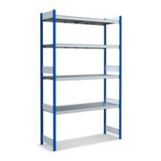 Bito Großfachregal Grundfeld Set, Fachboden, RAL 5010 Enzianblau