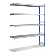 Bito Großfachregal Grundfeld Set, Fachboden, RAL 5010 Enzianblau