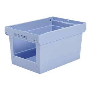 Bito Mehrwegbehälter / MB 43274 L400xB300xH273 mm, taubenblau