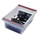 Bito Mehrwegbehälter mit Deckel/Bügel/Kufe / MBB64221 L600xB400xH223 mm, transparent