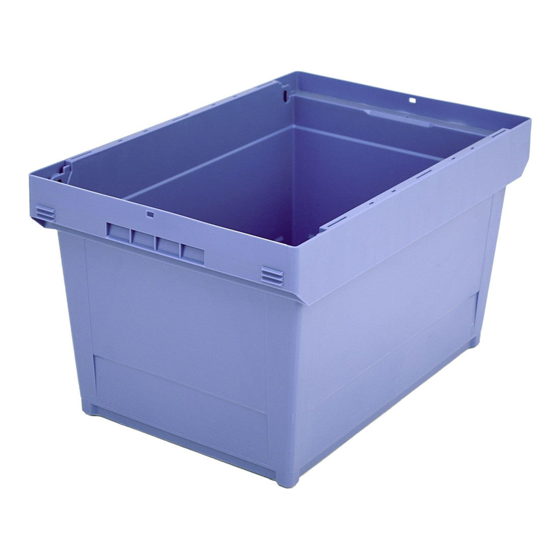 Bito Mehrwegbehälter mit Doppelboden / MB 64321D L600xB400xH323 mm, taubenblau