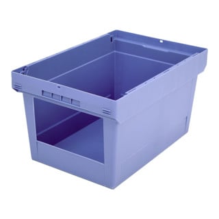 Bito Mehrwegbehälter ohne Zubehör/Gefahrgut / MB 64424 taubenblau Entn 600 mm