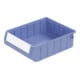 Bito Regalkasten RK Set RK3209, 300 x 234 x 90 mm, taubenblau, inklusive Etikett