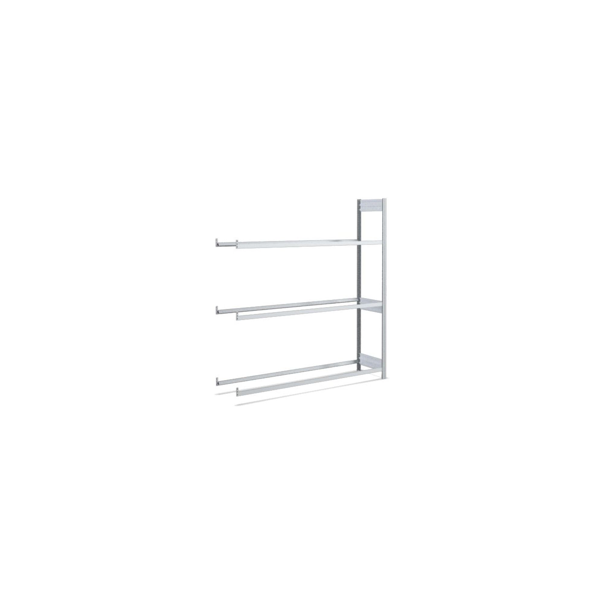 Bito Reifenregal mit 3 Ebenen L1508xH1850xT424 mm, Anbaufeld verzinkt