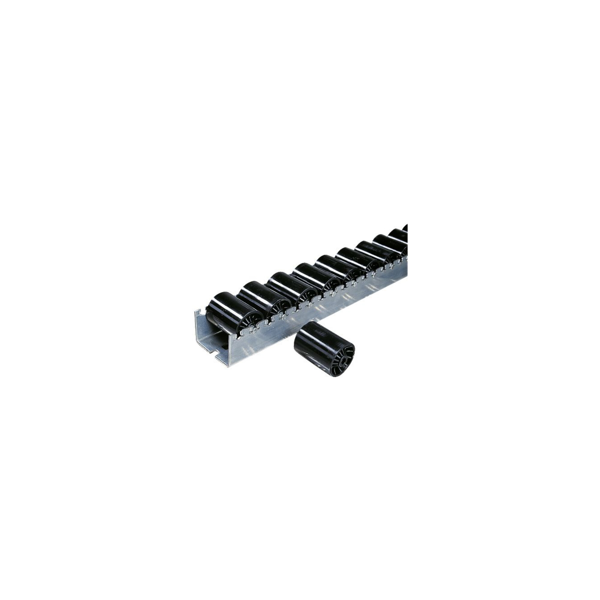 Bito Rollenleiste PDS / H83 L3600 mm T96 mm Zylinderrolle Kunststoff, verzinkt