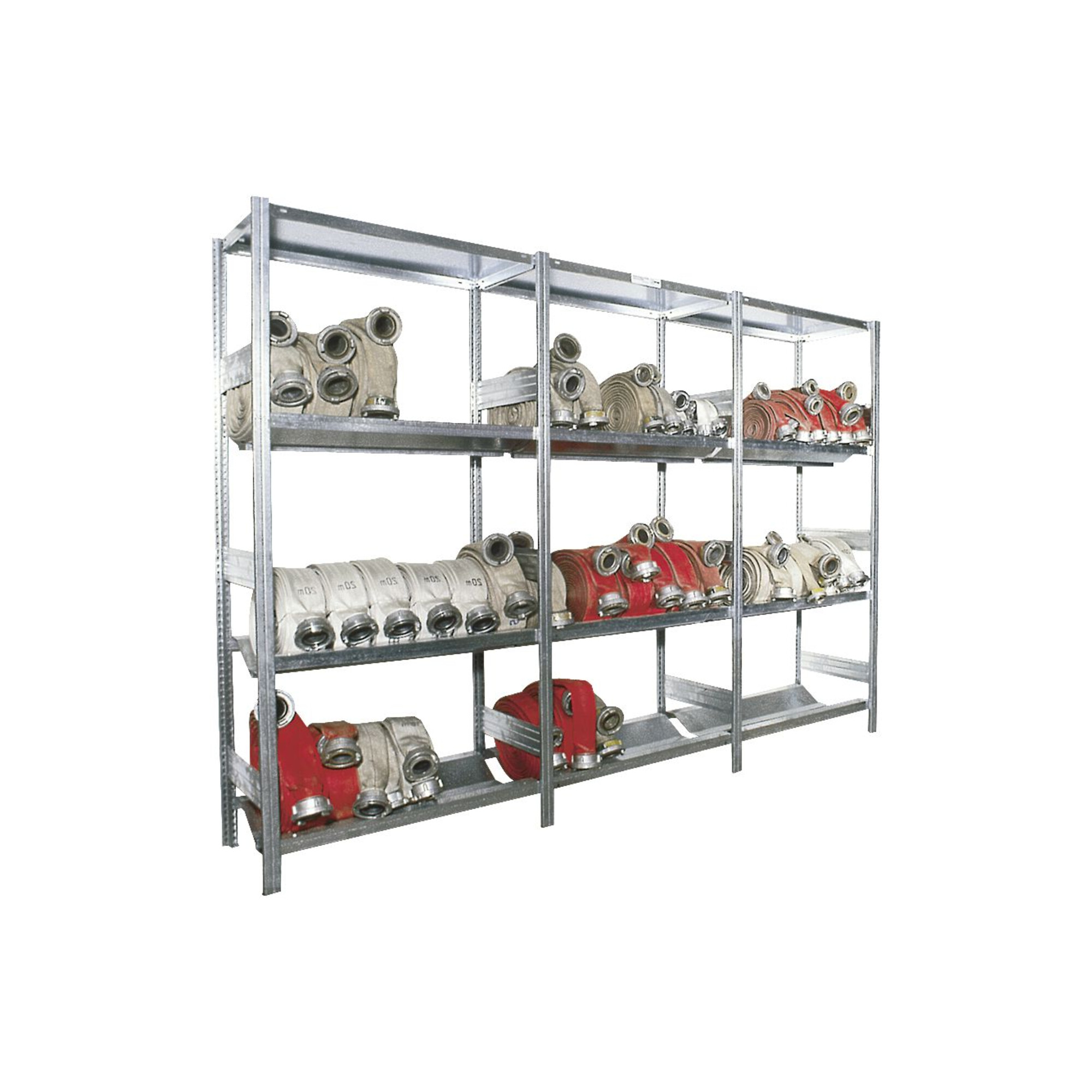 Bito Schlauchlagerregal L1058xH2500xT324 mm, Anbaufeld verzinkt