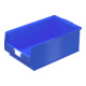 Bito Sichtlagerkasten PK Set inklusive Etikett / PK2 L500xB315xH200 mm, blau