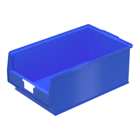 Bito Sichtlagerkasten PK Set inklusive Etikett / PK2 L500xB315xH200 mm, blau