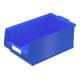 Bito Sichtlagerkasten PK Set inklusive Etikett / PK3 L350xB210xH145 mm, blau-1