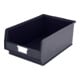 Bito Sichtlagerkasten-Set PK2 inklusive Etikett L500xB315xH200 mm, schwarz