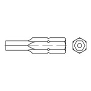 Bits f. ISK Aufn. SW 1/4 m. Zapfen f. M 10 S