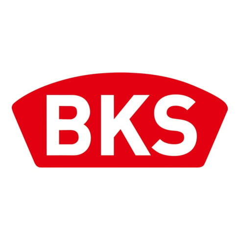 BKS Behörden-Einsteckschloss 0615 PZW 24/55/72/8mm DIN L VA rd Kl 5 Profilzylinder mit Wechsel