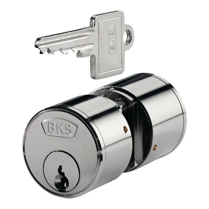 BKS cylindre court 3177 L.A 21mmL.B25mm Qté. Schlü. 3 versch.-schl.