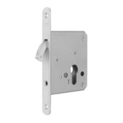 BKS GmbH Serrure à pêne circulaire 0371/0372 Axe PZ 55mm pour embout 20mm VA arrondi