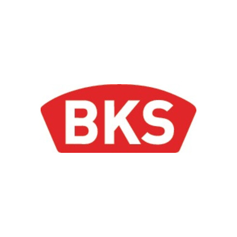 BKS GmbH Zirkelriegelschloss 0371/0372 PZ Dorn 55mm Stulp 20mm abgerundet VA