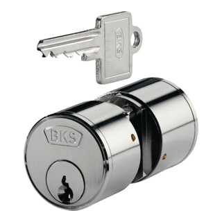 BKS Kurzzyl. 3177 L.A 21mmL.B25mm Anz. Schlü. 3 versch.-schl.