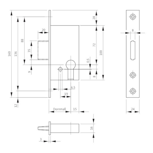 BKS RGS PZ PZ SP 20/55mm SP argent rd